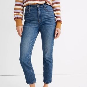 Madewell high rise denim